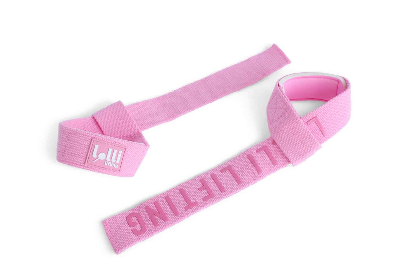 Lolli Lifting Straps - Signature Pink