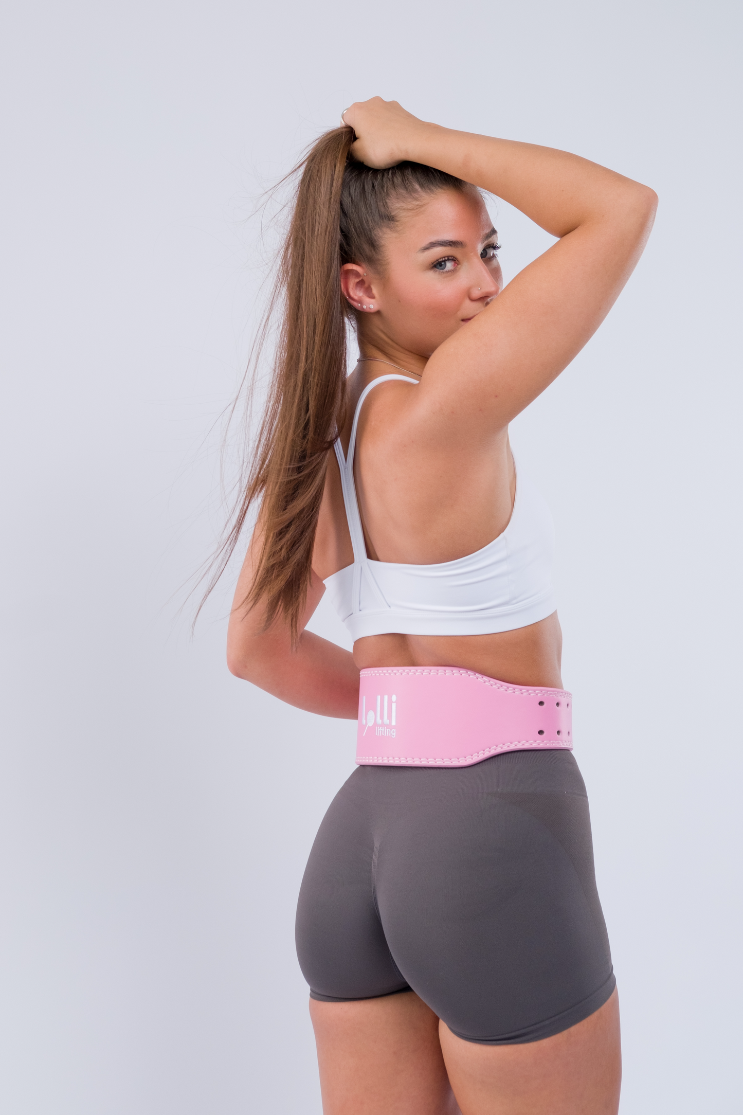 Lolli Lifting Belt - Signature Pink