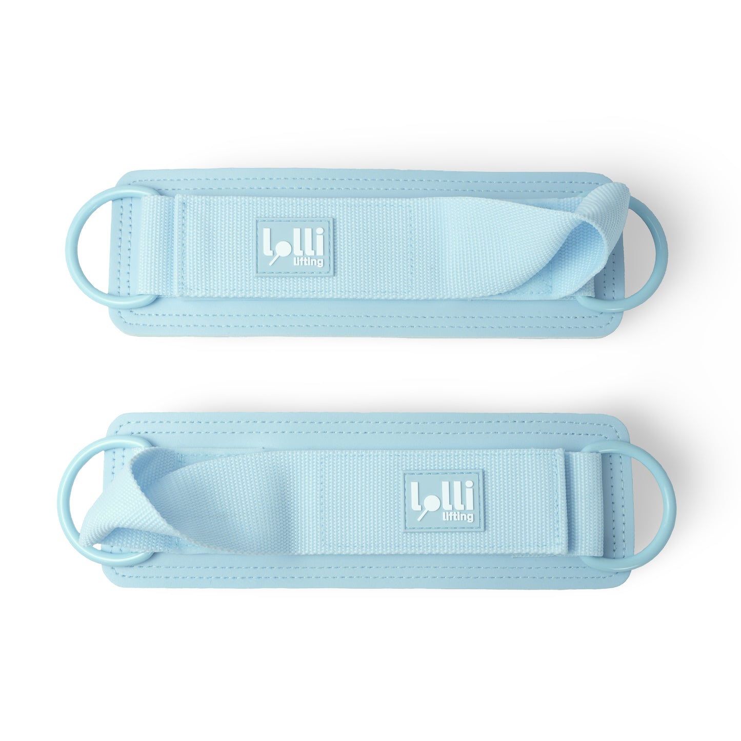Ankle Straps - Baby Blue