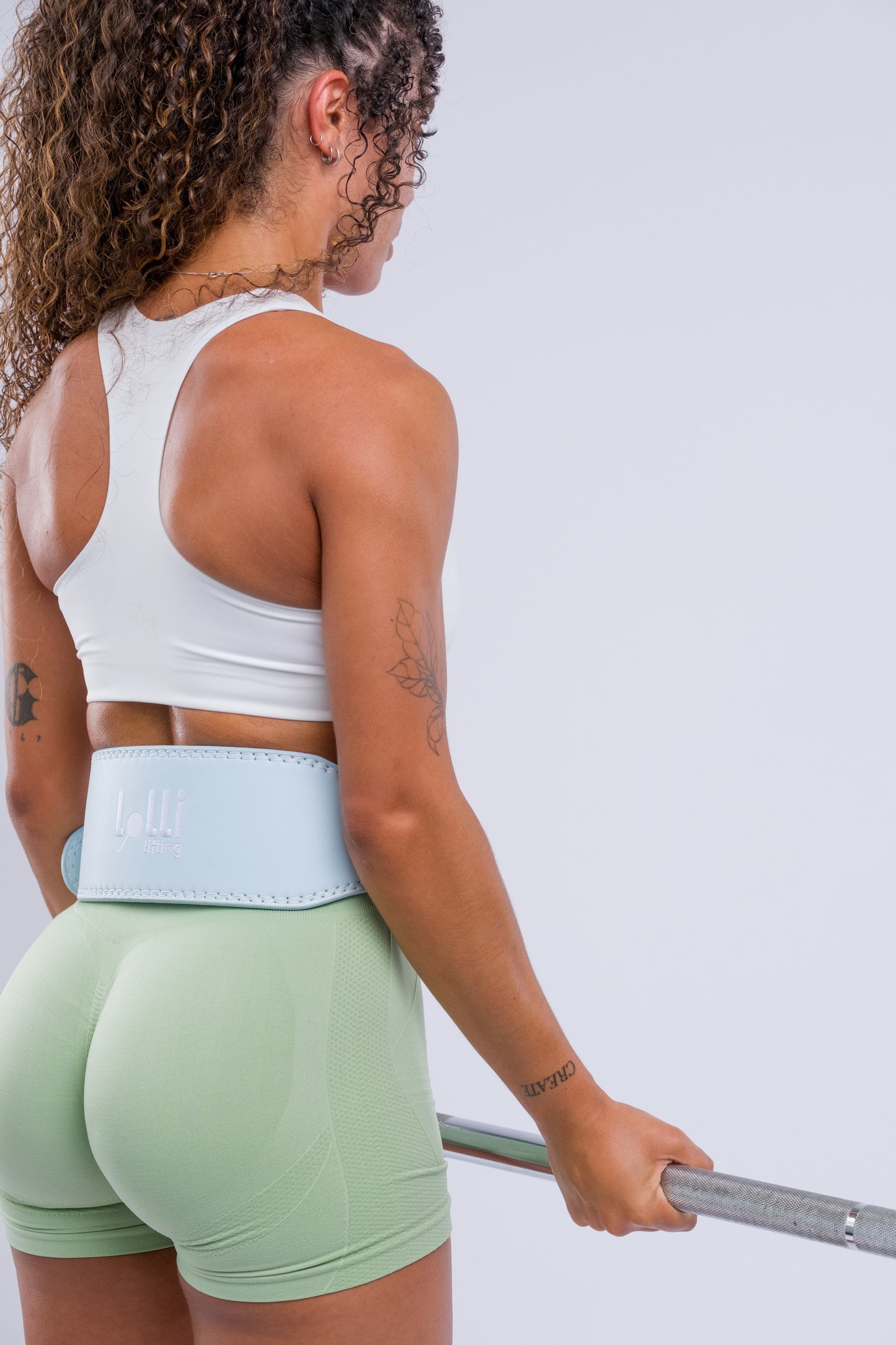 Lifting Belt - Baby Blue