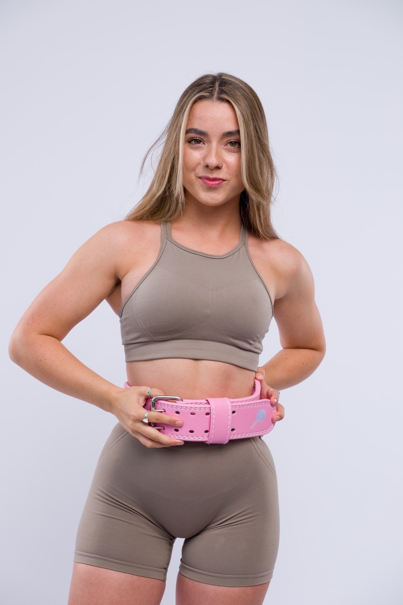 Lolli Lifting Belt - Signature Pink