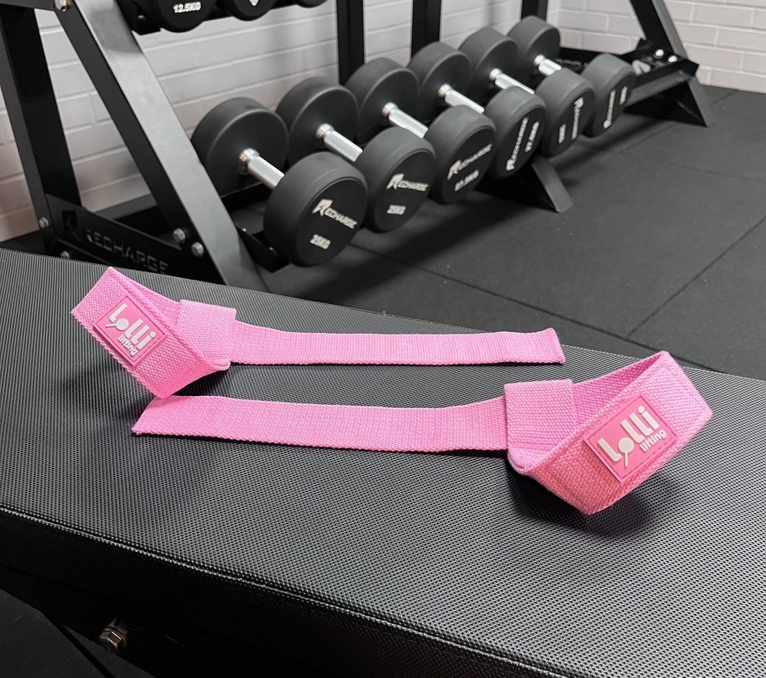 Pink Lolli Lifting Straps