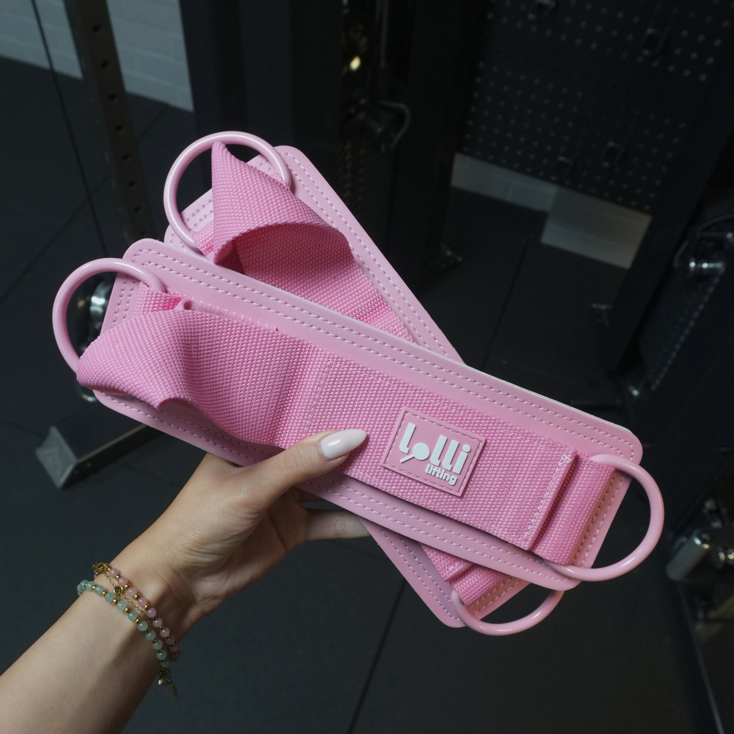 Ankle Straps - Signature Pink