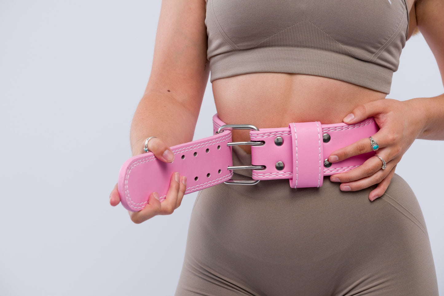 Lolli Lifting Belt - Signature Pink